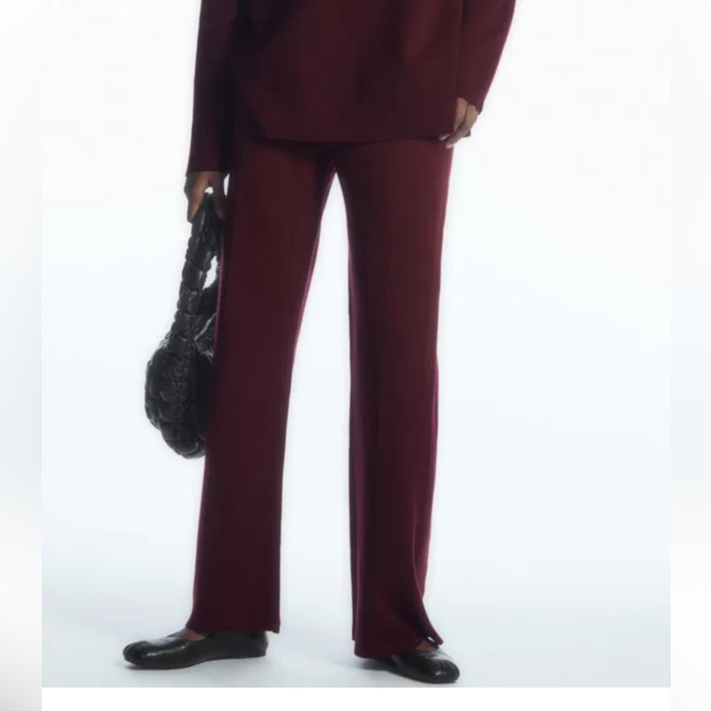 COS Milano knit pants